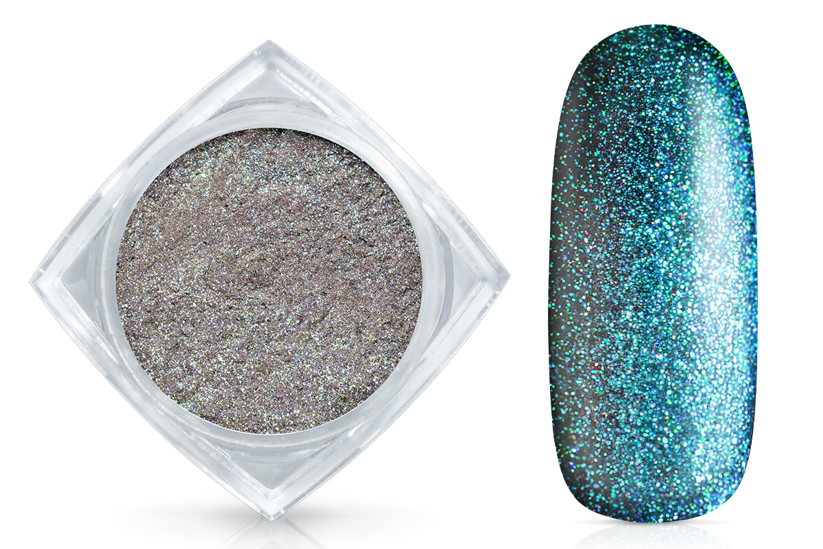 Jolifin Clear Cat-Eye Pigment - Chameleon türkis