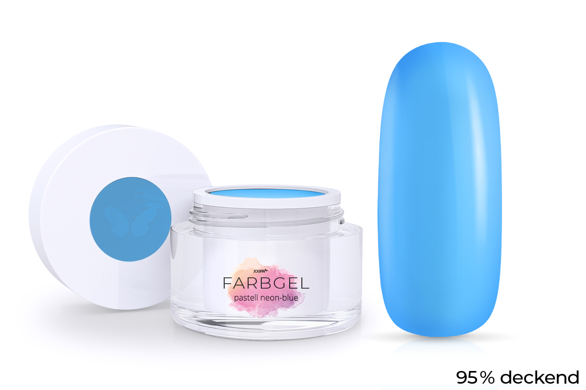 Jolifin Farbgel pastell neon-blue 5ml