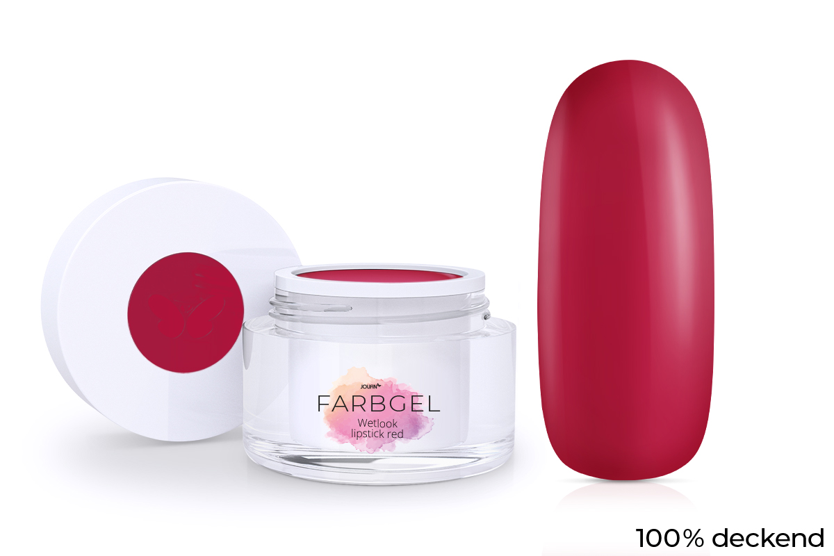 Jolifin Wetlook Farbgel lipstick red 5ml