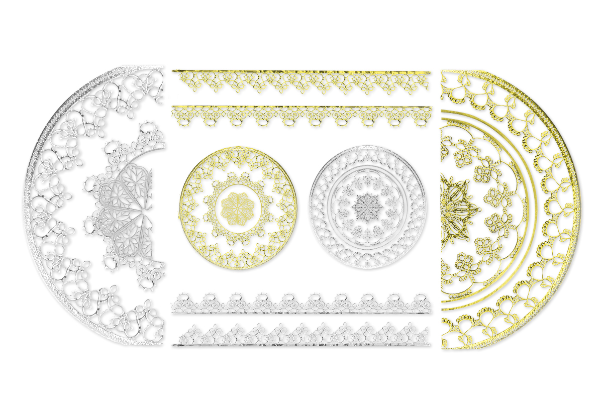 Jolifin LAVENI XL Lace Sticker - Nr. 3