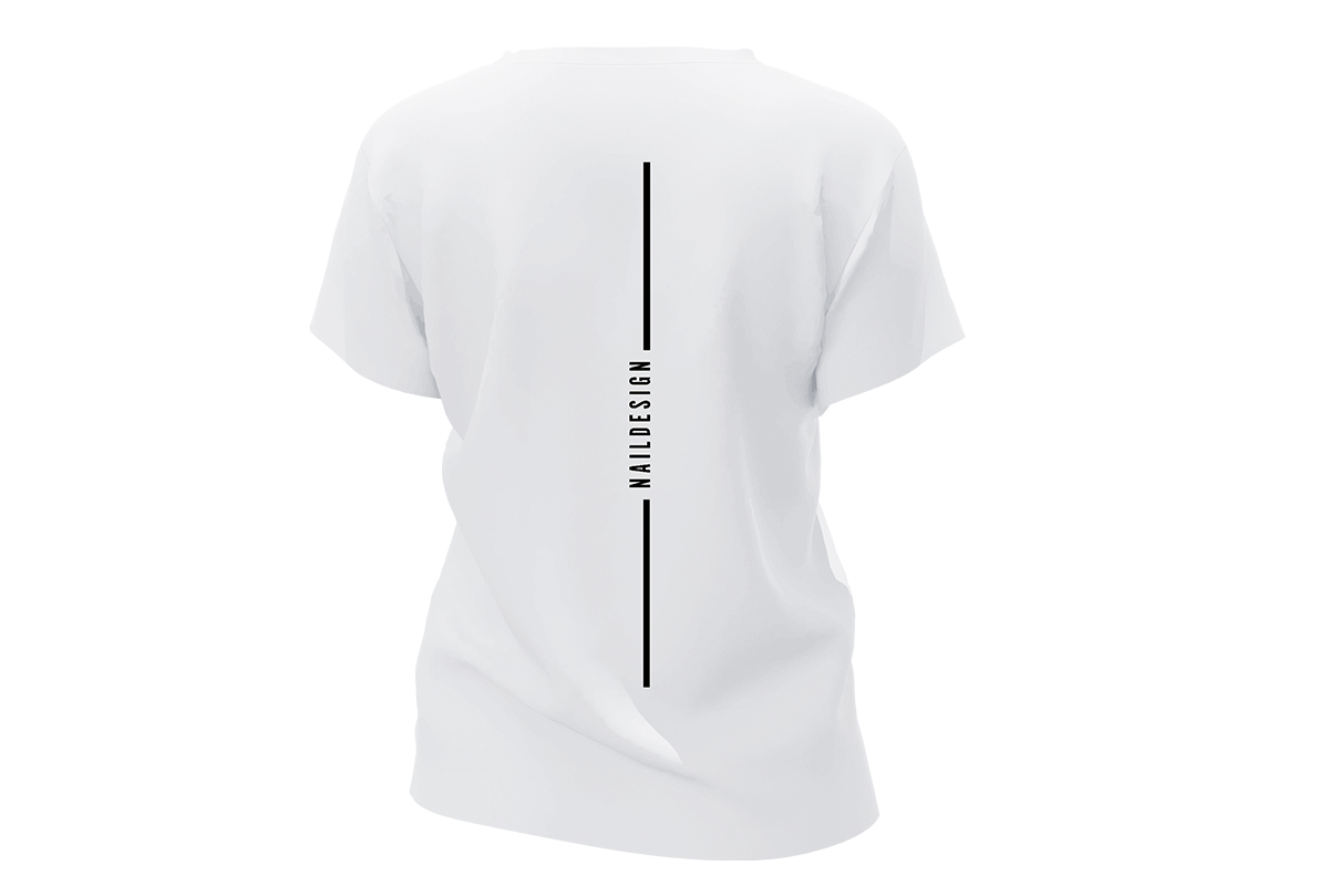 Jolifin T-Shirt V-Ausschnitt - weiß Gr. M