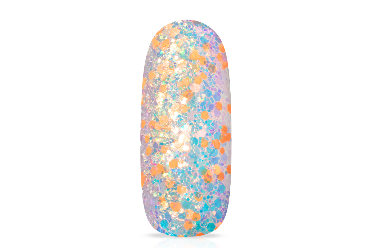 Jolifin Neon Mermaid Glitter - orange