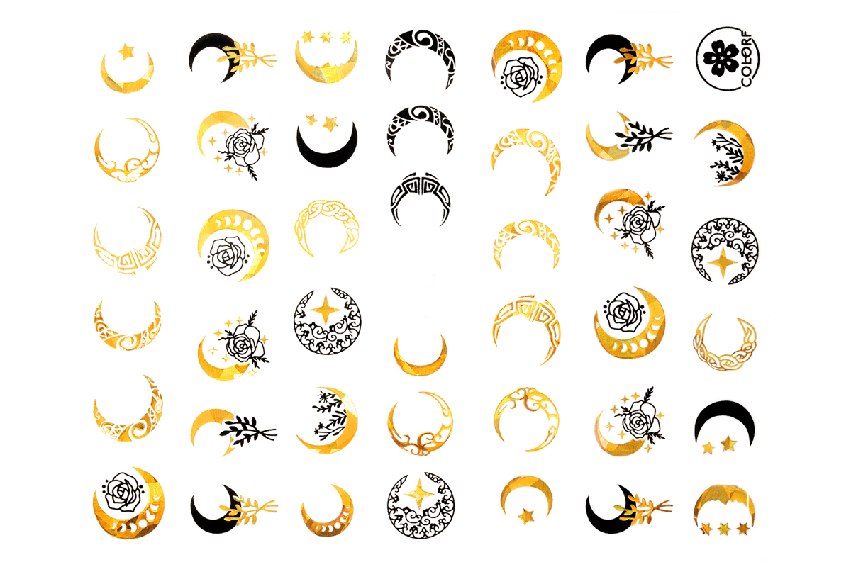 Jolifin LAVENI XL Sticker - Gold No. 62