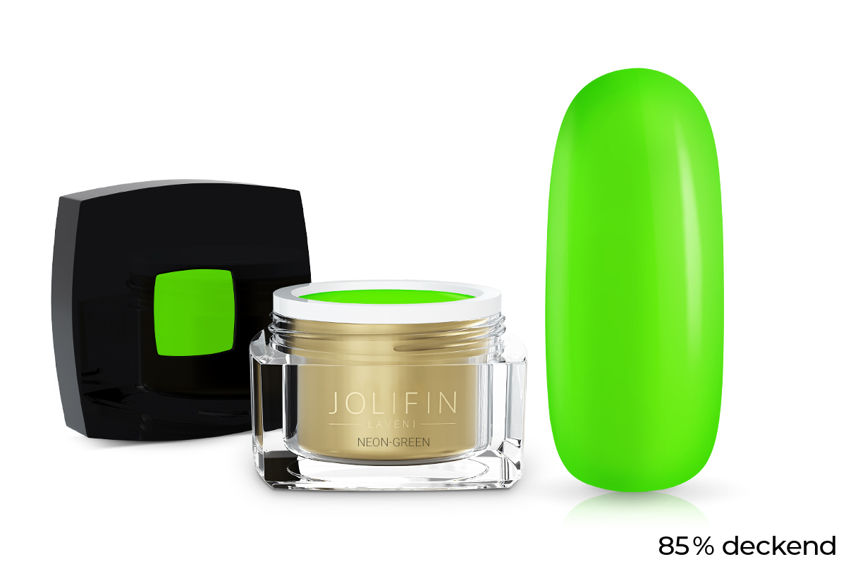 Jolifin LAVENI Farbgel - neon-green 5ml