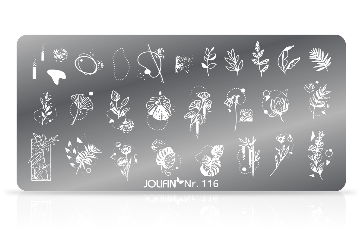 Jolifin Stamping-Schablone Nr. 116