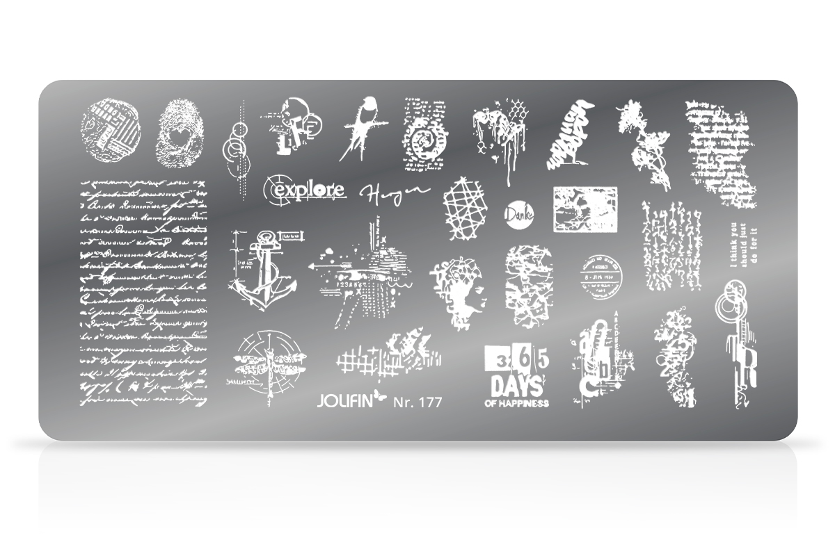 Jolifin Stamping stencil - No. 177