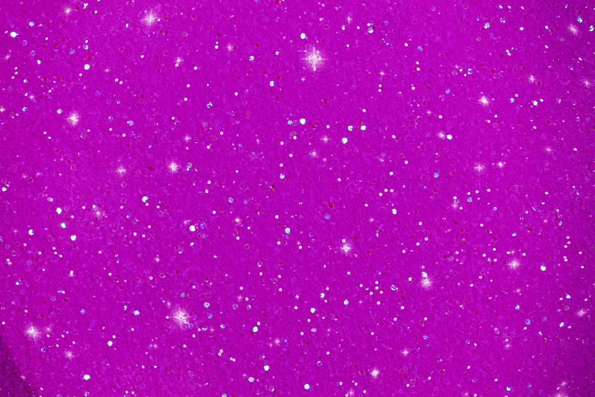Jolifin acrylic colour powder - neon-purple glitter 5g