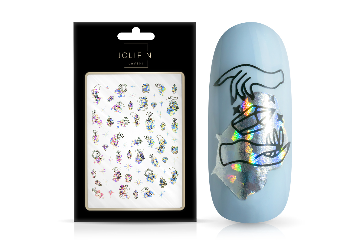 Jolifin LAVENI XL Sticker - Silver 21