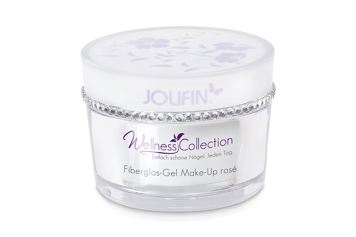 Jolifin Wellness Collection - Fiberglas-Gel make-up rosé 30ml