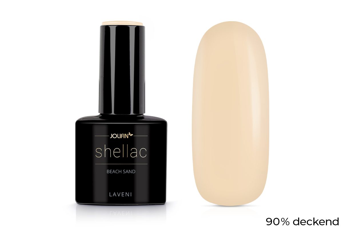 Jolifin LAVENI Shellac - beach sand 10ml