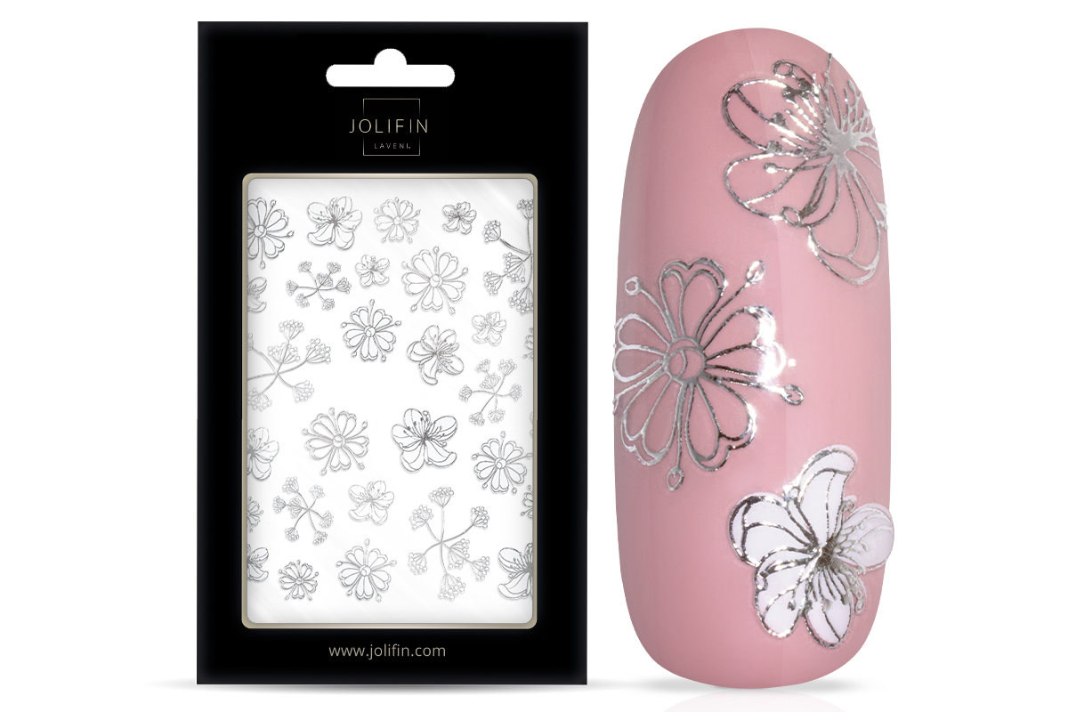 Jolifin LAVENI XL Sticker - Silver 11