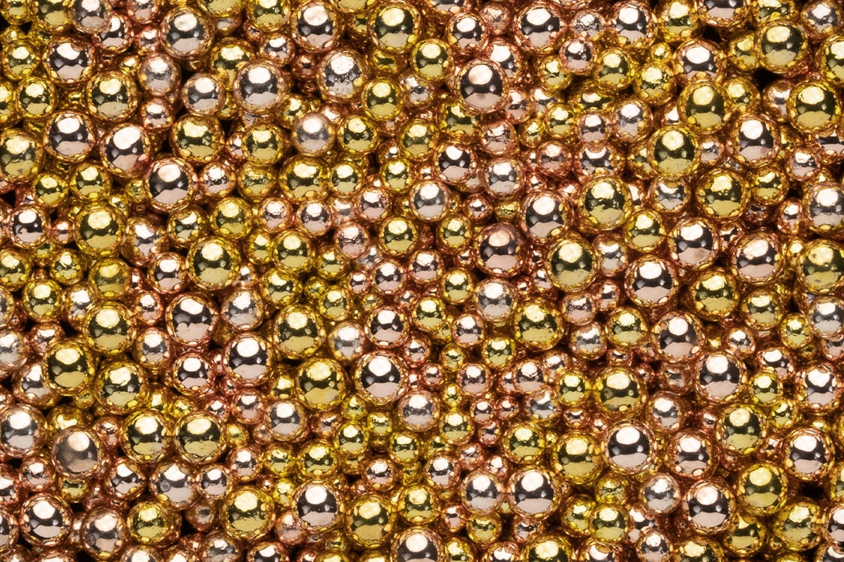 Jolifin LAVENI Magnetic Micro Pearls Mix - rosé-gold & gold