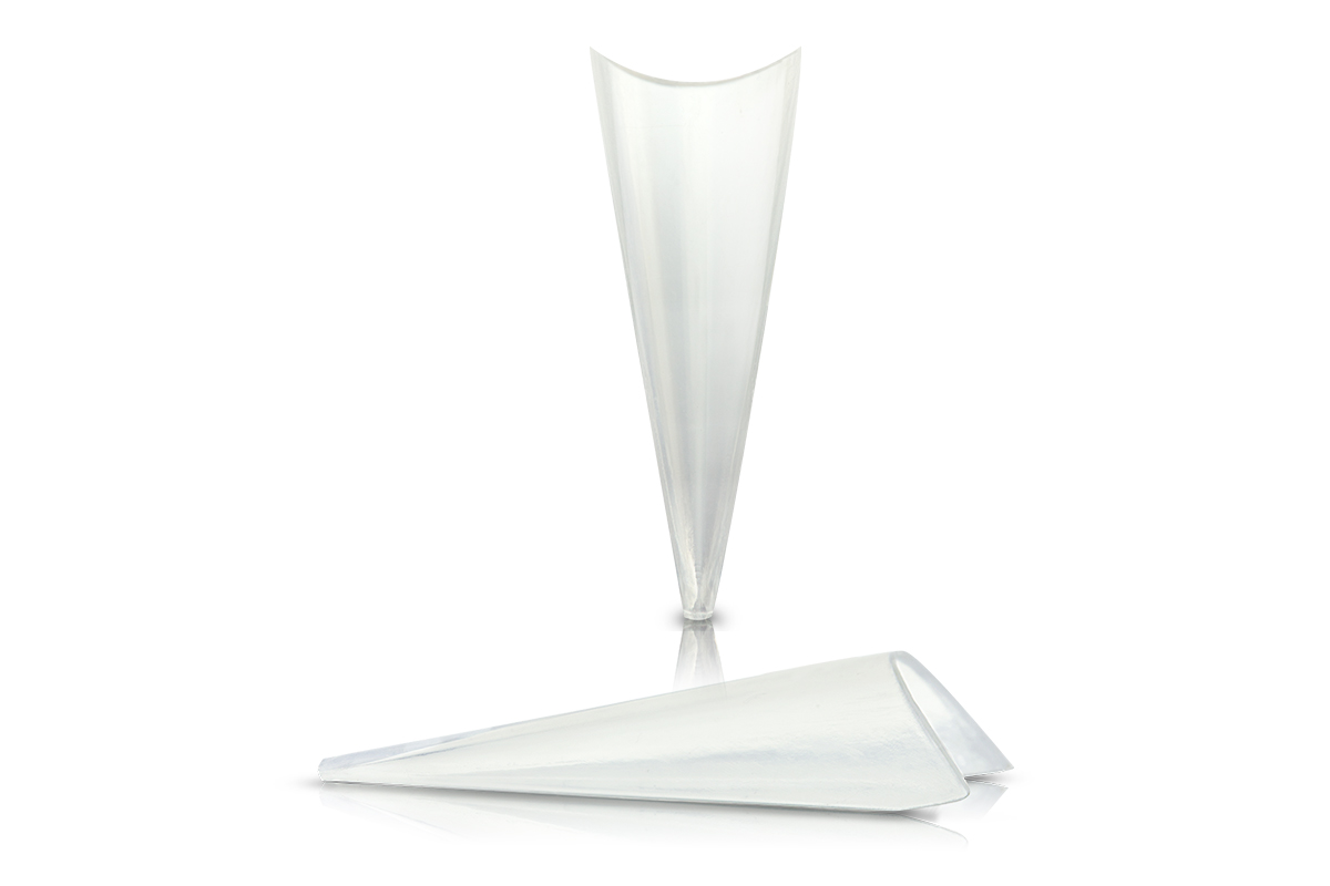 Jolifin 500er Tipbox classic Stiletto clear