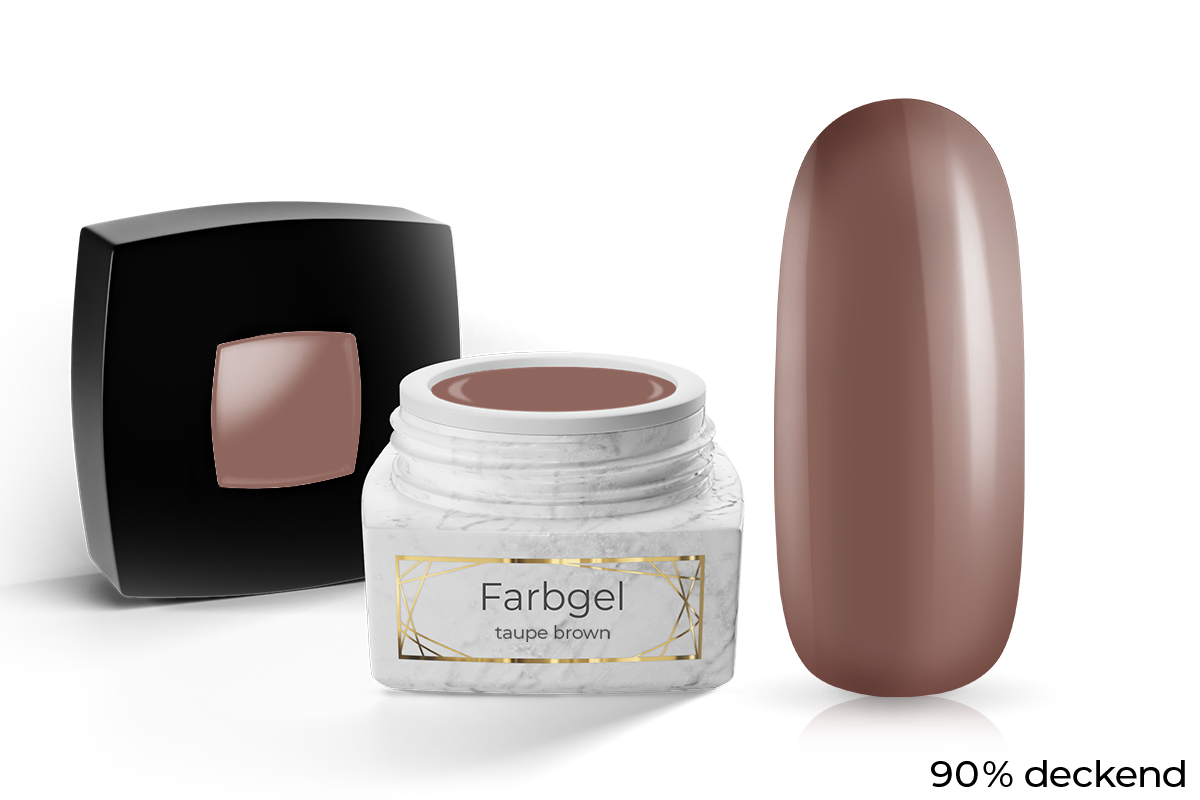 Jolifin LAVENI PRO colour gel - taupe brown 5ml