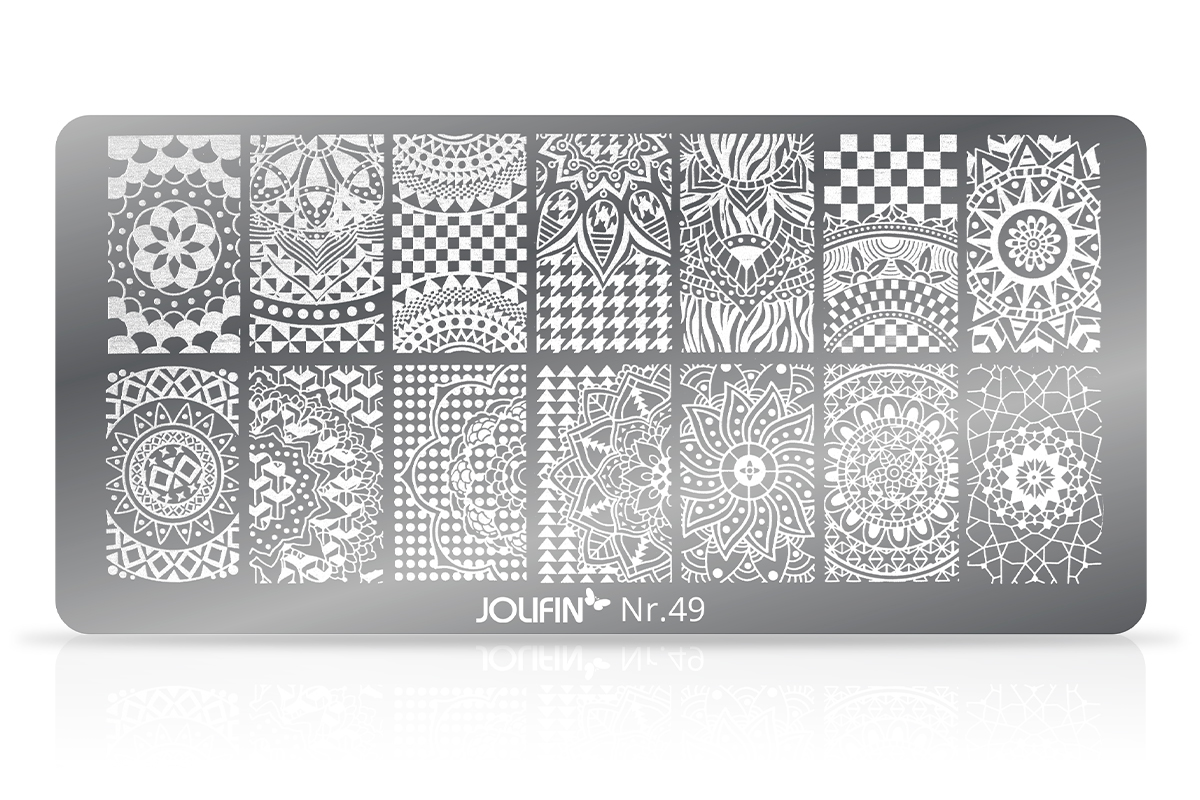 Jolifin Stamping-Schablone Nr. 49