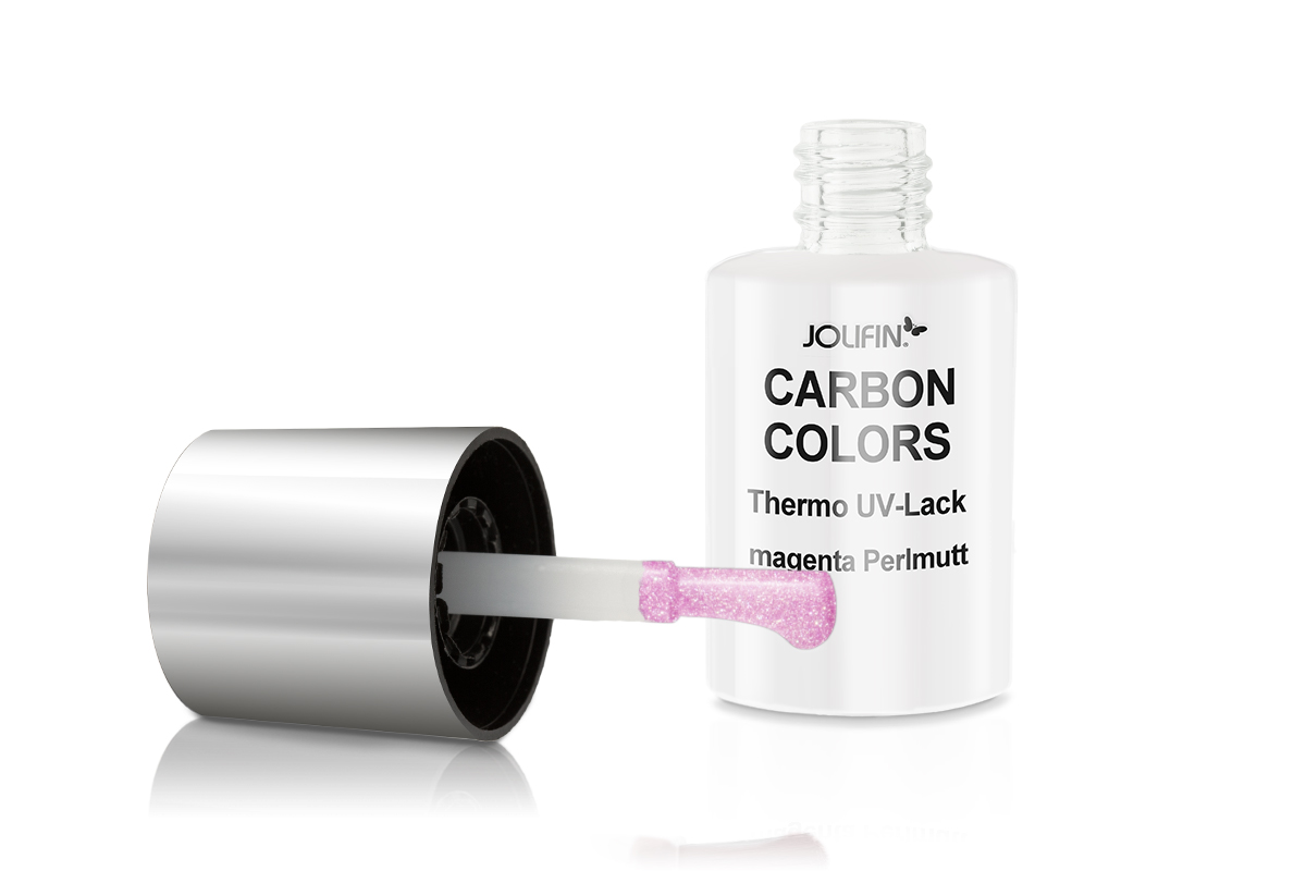 Jolifin Carbon Quick-Farbgel Thermo magenta perlmutt 11ml