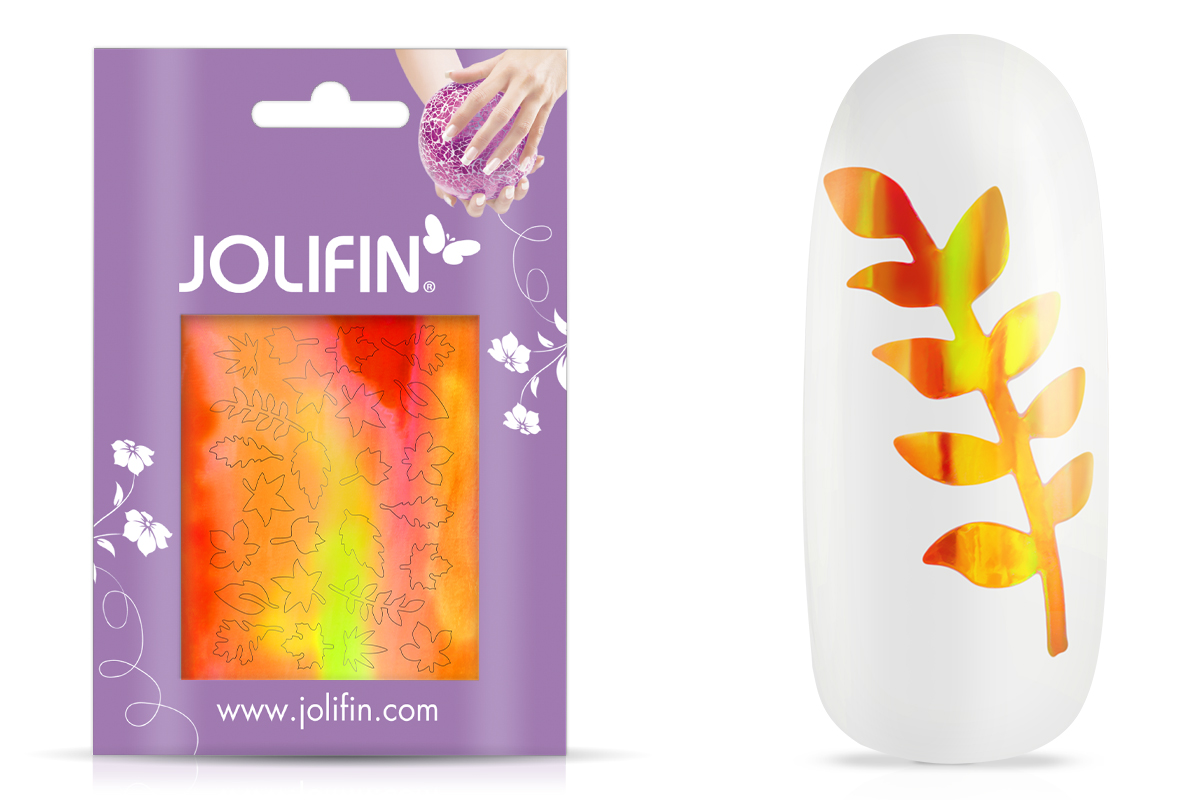 Jolifin Aurora Sticker - Leaf fire