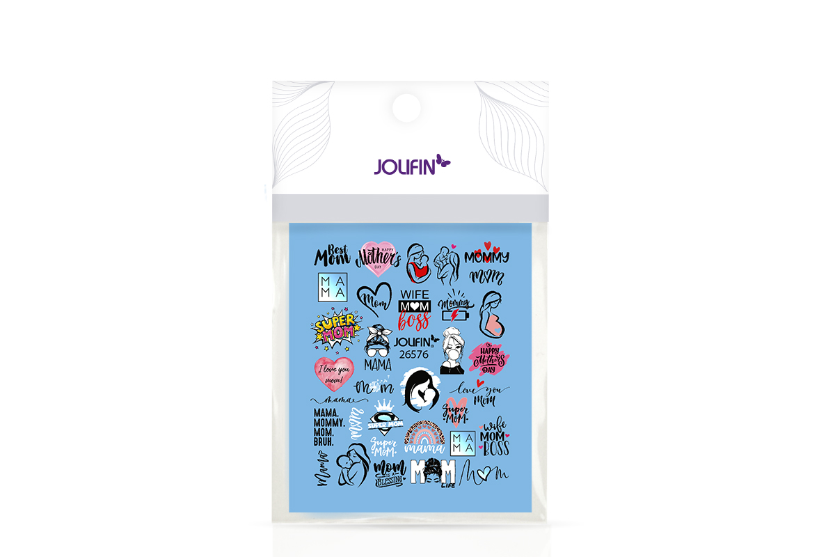 Jolifin Nail Art Tattoo - No. 57