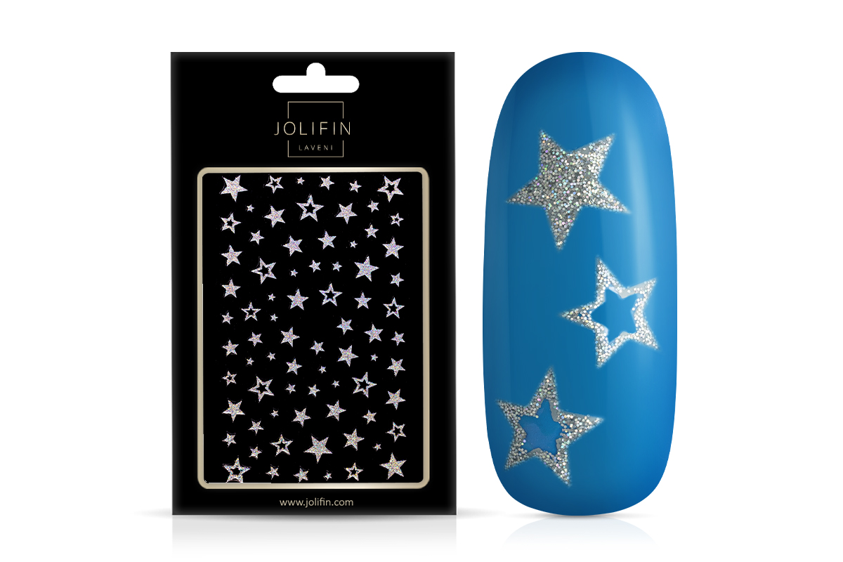 Jolifin LAVENI XL Sticker - Glitter Nr. 9