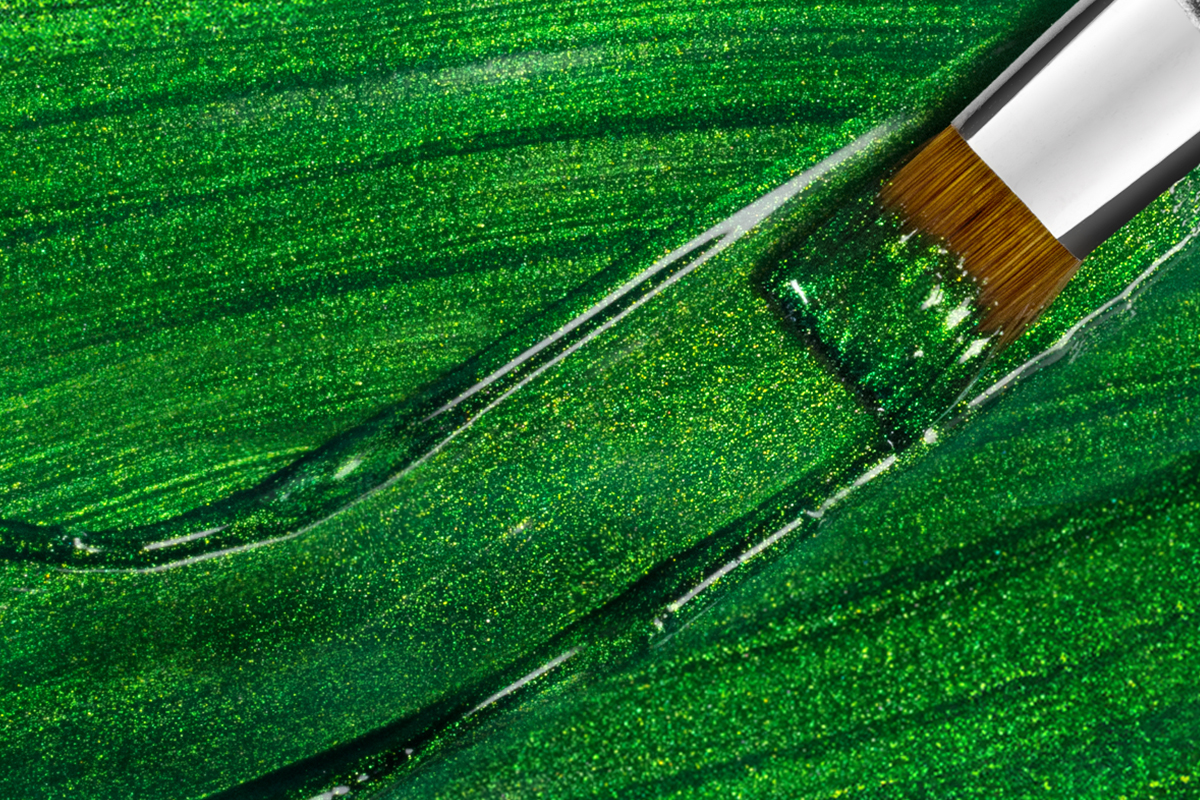 Jolifin LAVENI PRO Colour Gel - Cat-Eye 9D chameleon smaragd 5ml