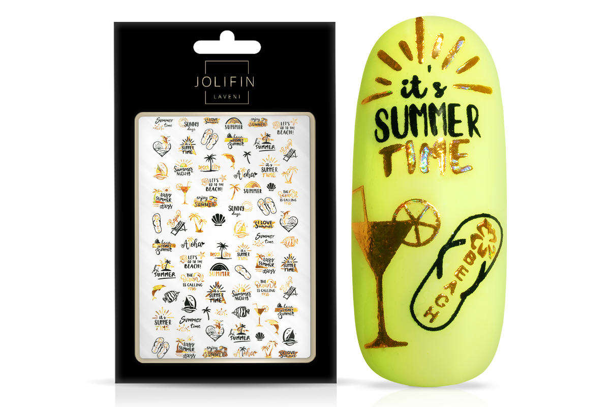 Jolifin LAVENI XL Sticker - Gold 15