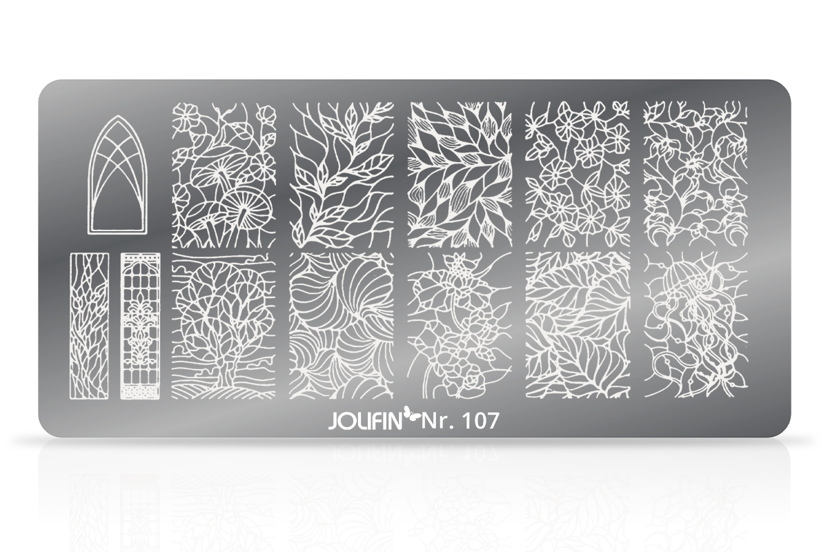 Jolifin Stamping-Schablone Nr. 107