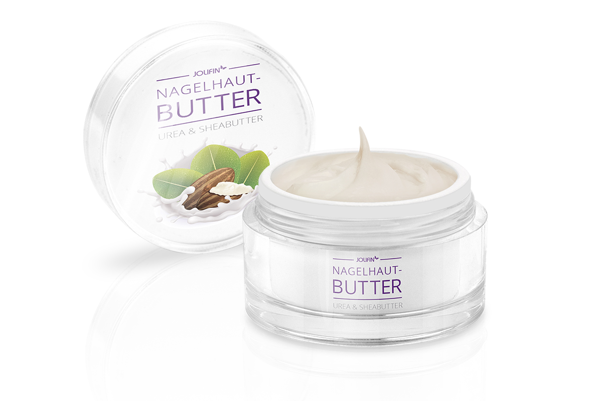 Jolifin Nagelhaut-Butter - Urea & Sheabutter 12ml