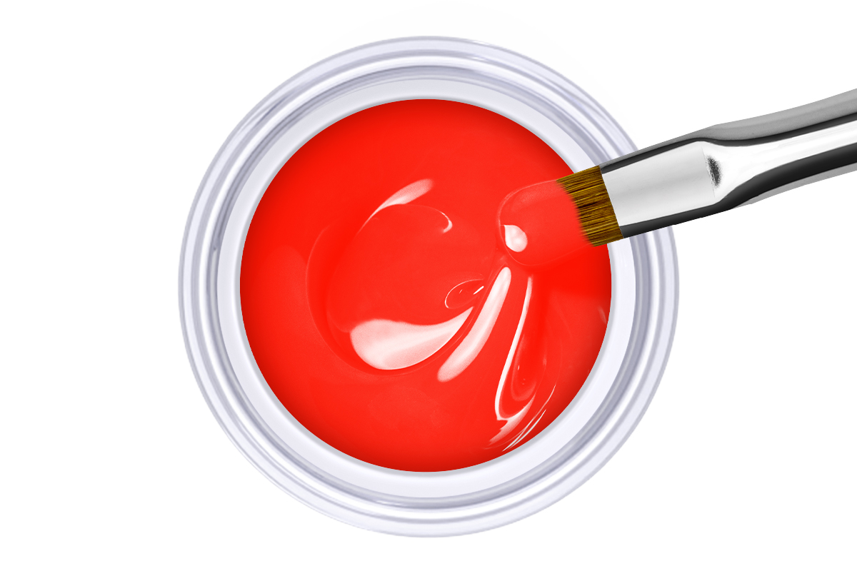 Jolifin Farbgel neon-red 5ml