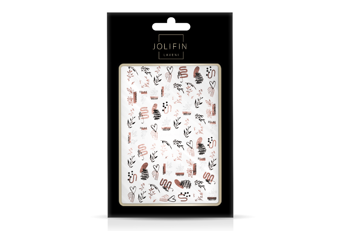 Jolifin LAVENI Sticker - rosé-gold Nr. 2