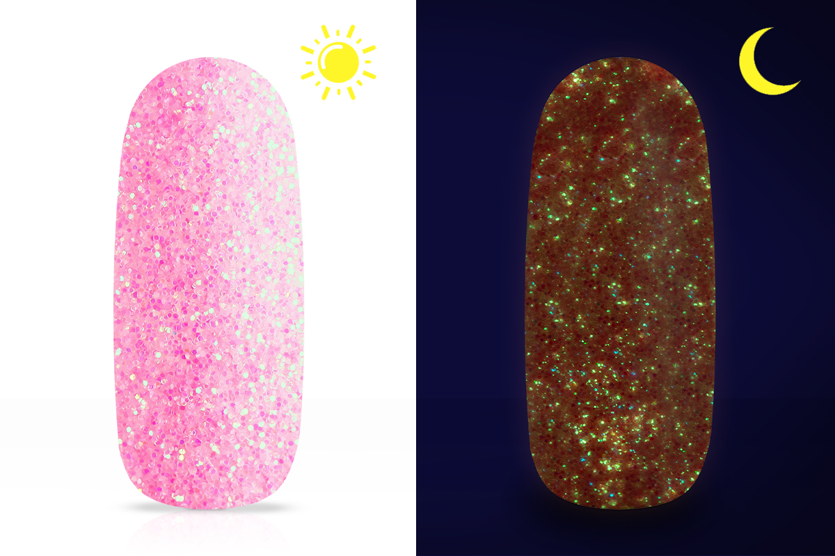 Jolifin LAVENI Diamond Dust - Nightshine candy pink