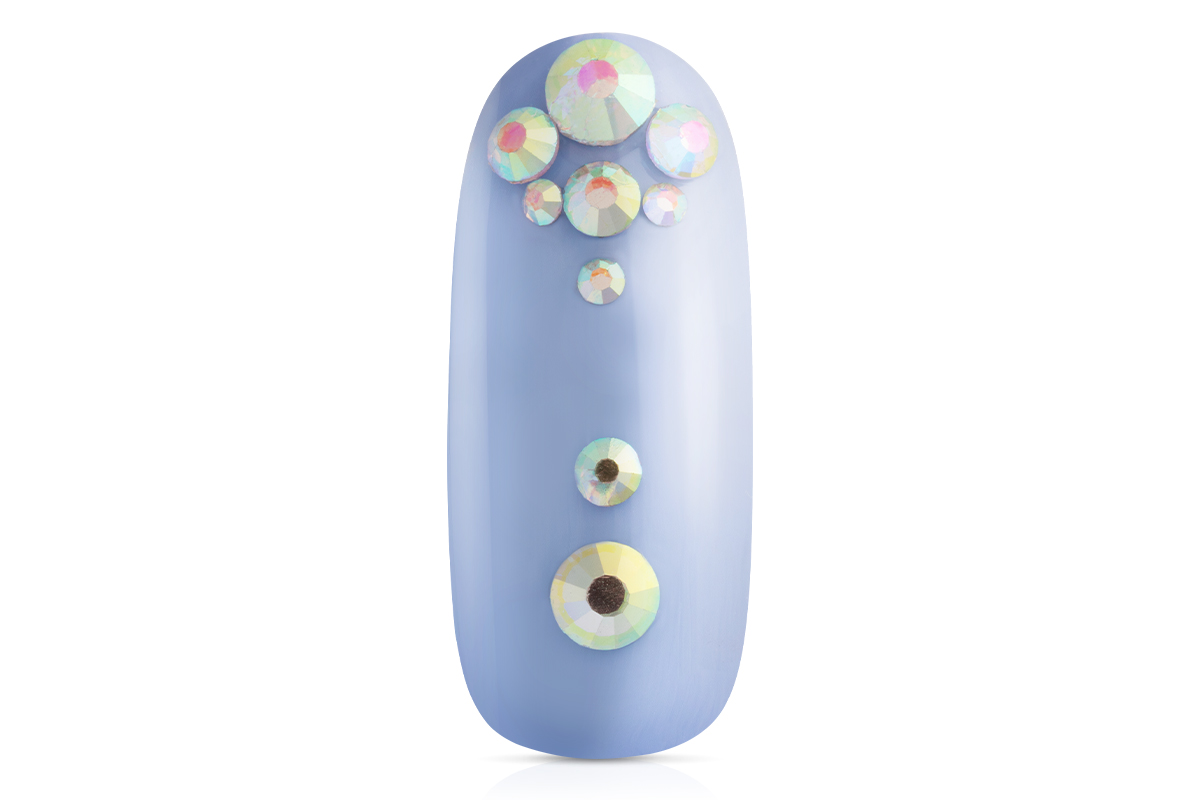 Jolifin Strass-Display - silber irisierend