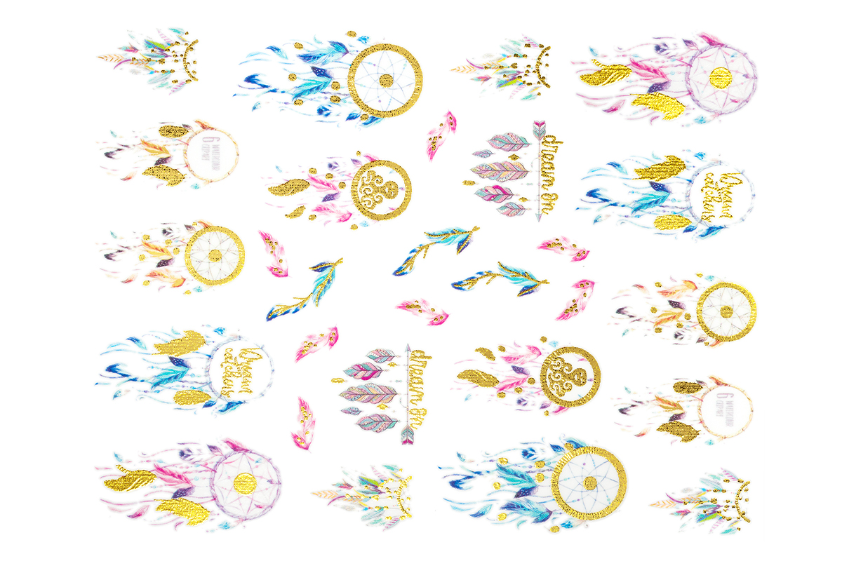 Jolifin LAVENI XL Sticker - Gold No. 21