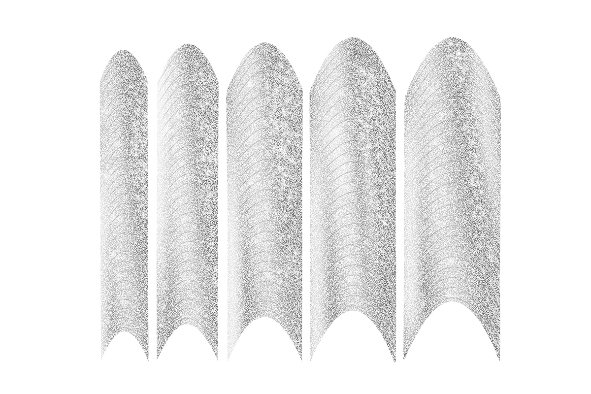 Jolifin Glitter French silver