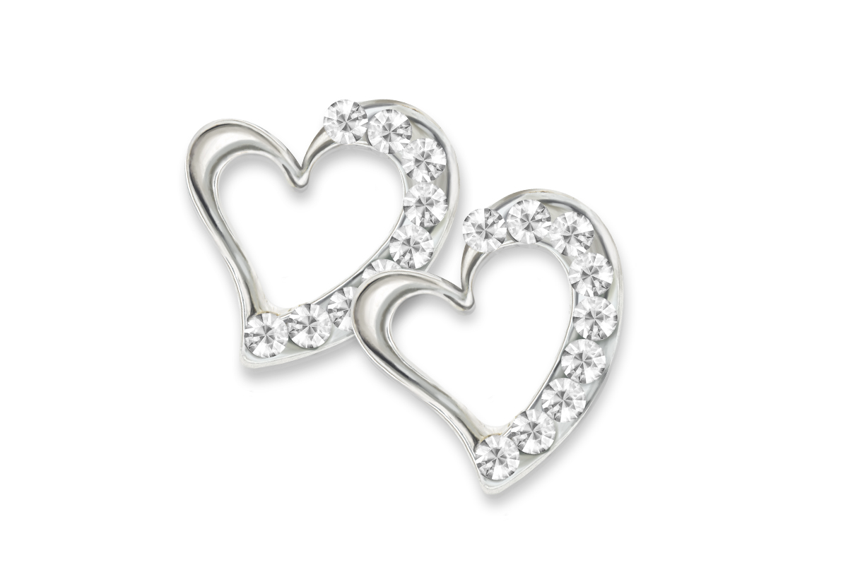 Jolifin Overlay diamond heart