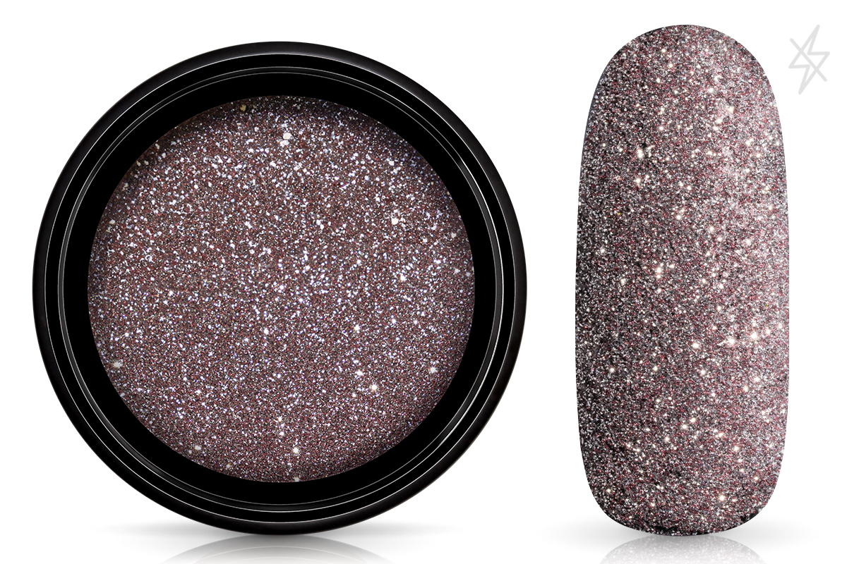 Jolifin LAVENI FlashOn glitter powder - dark rose