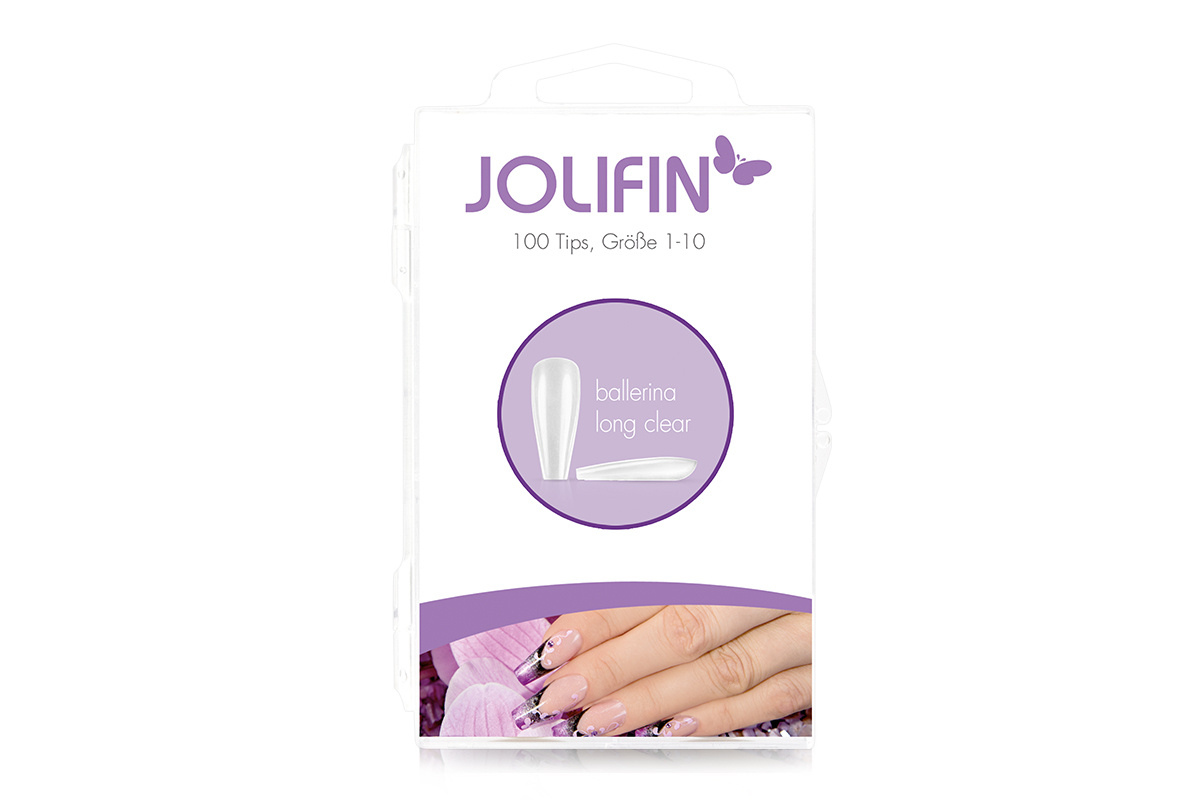 Jolifin 100er Tipbox Press-On Ballerina long