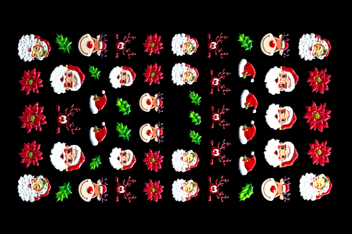 Jolifin LAVENI 3D Sticker - Christmas Nr. 7 