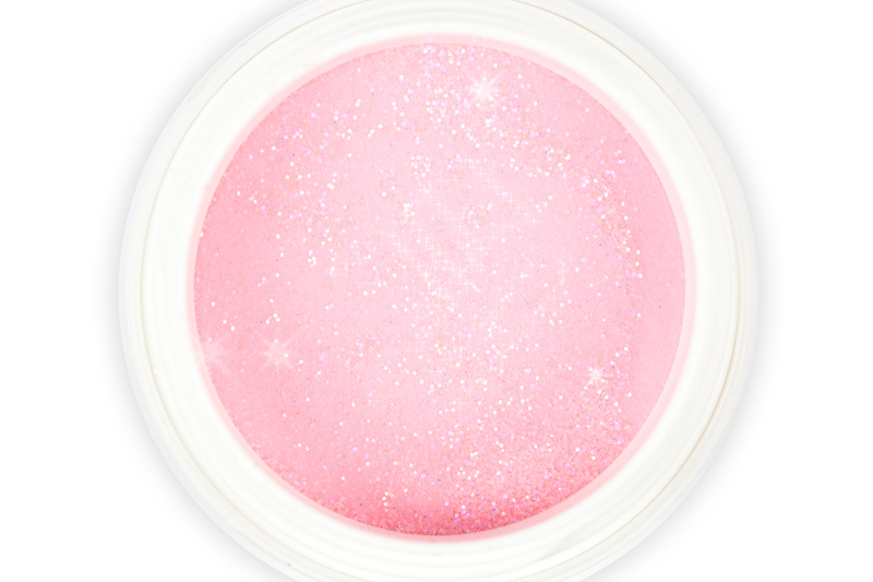 Jolifin Acryl Farbpulver - rose Glitter 5g