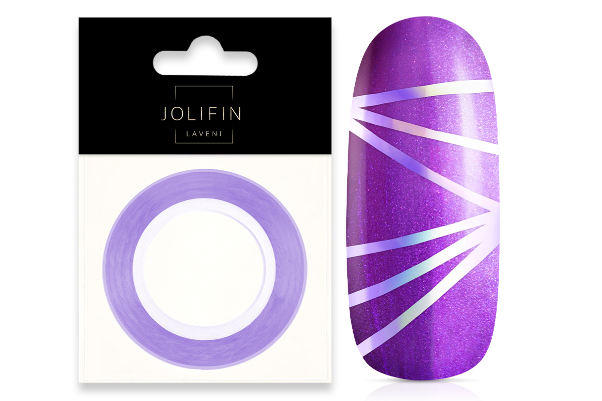 Jolifin LAVENI Pinstripes diamond purple - 1mm