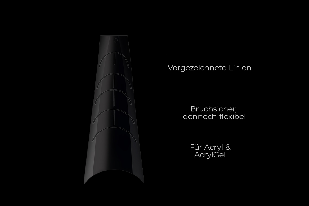 Jolifin LAVENI 120 Tipbox Dual System - XXL Slim Tip Extension