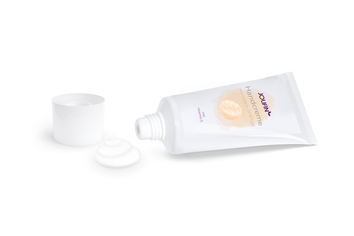 Jolifin Handcreme - wooden orange mit Vitamin E 30ml
