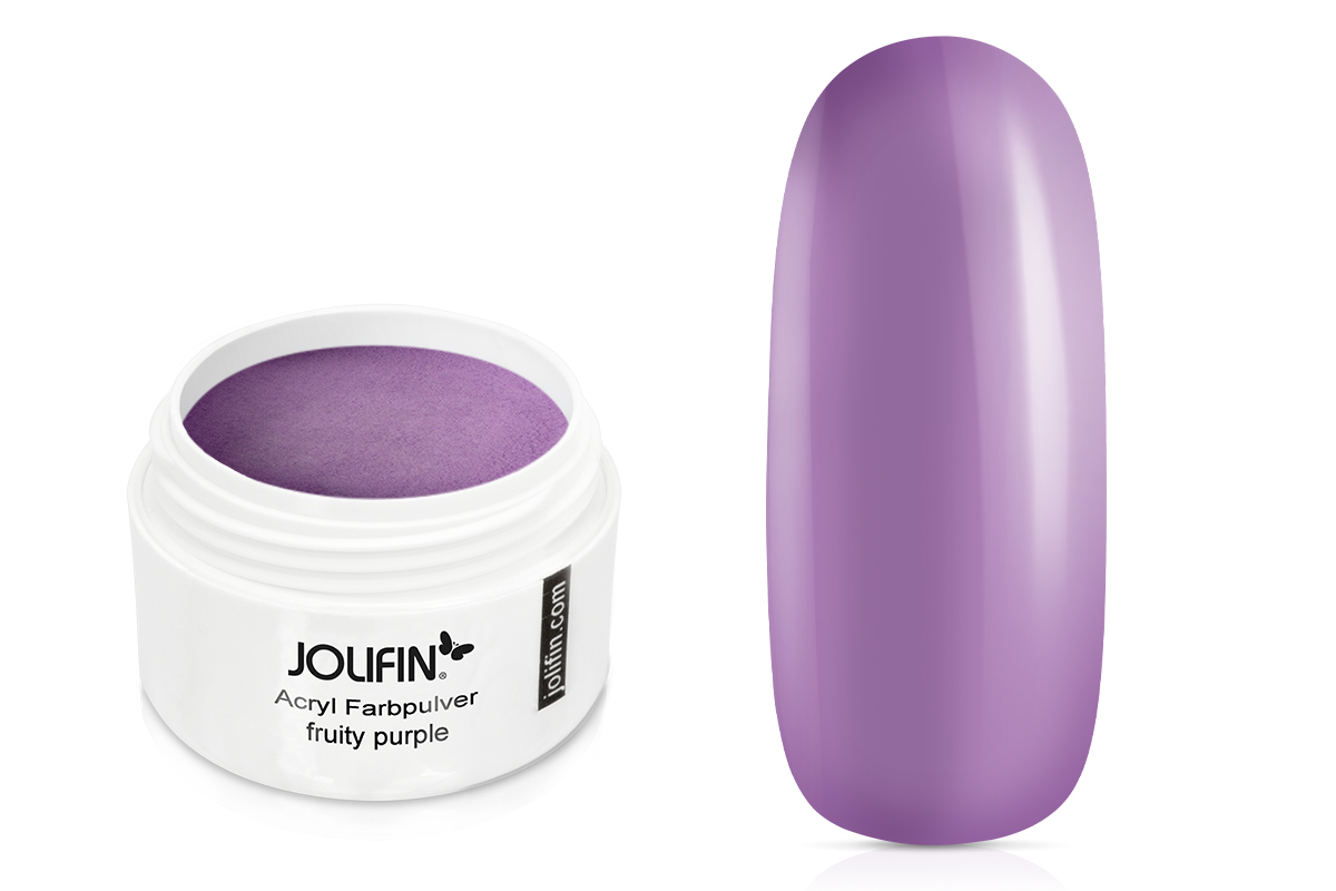 Jolifin Acryl Farbpulver - fruity purple 5g