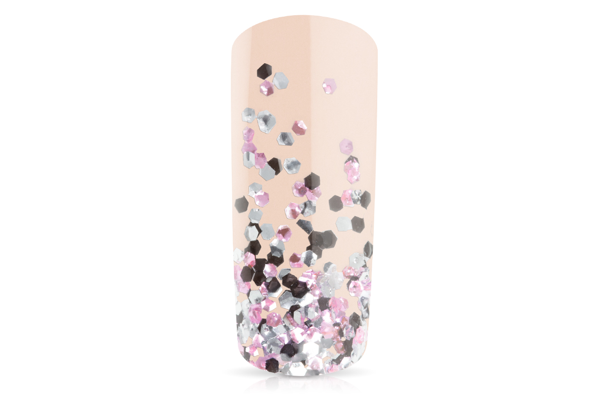 Jolifin Chrome Glitter - rosy elegance