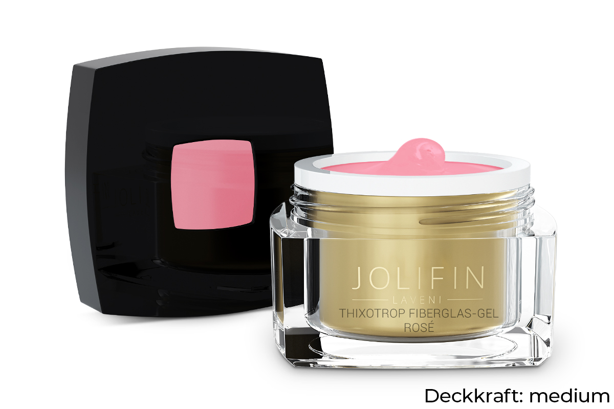 Jolifin LAVENI - Thixotrop Fiberglas-Gel rosé 30ml