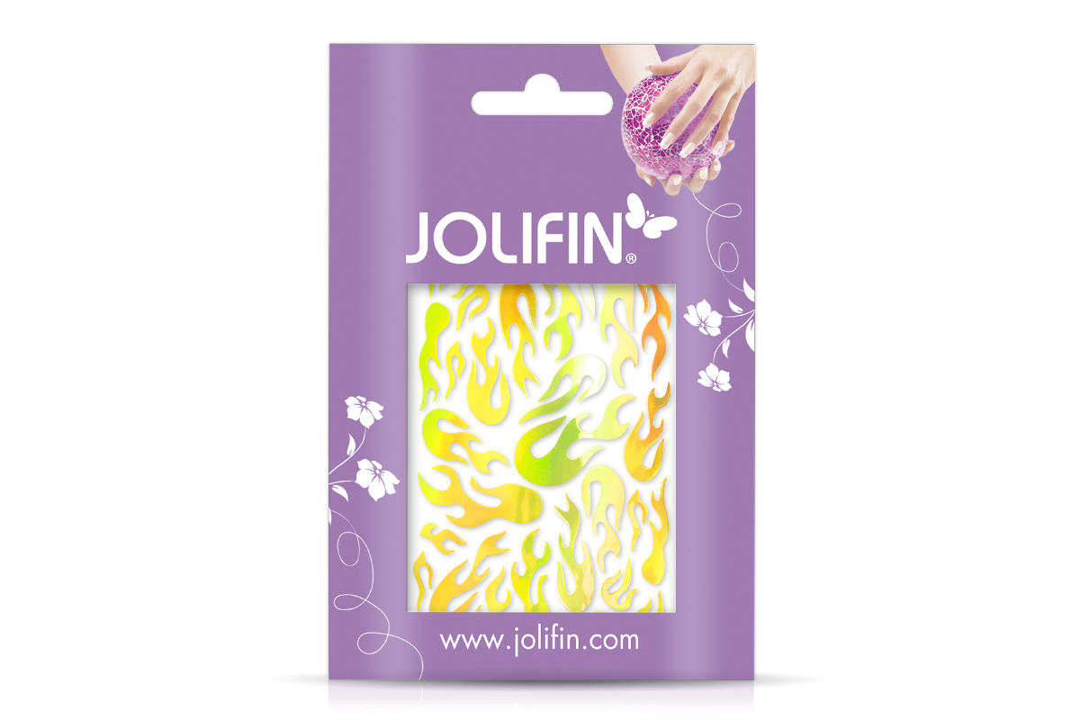 Jolifin Aurora Sticker - Flame sunshine