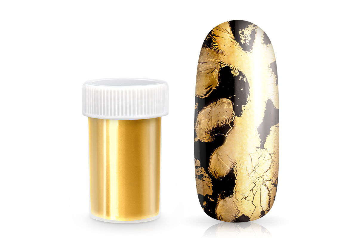 Jolifin Transfer Nagelfolie XL - Chrome bronze-champagne