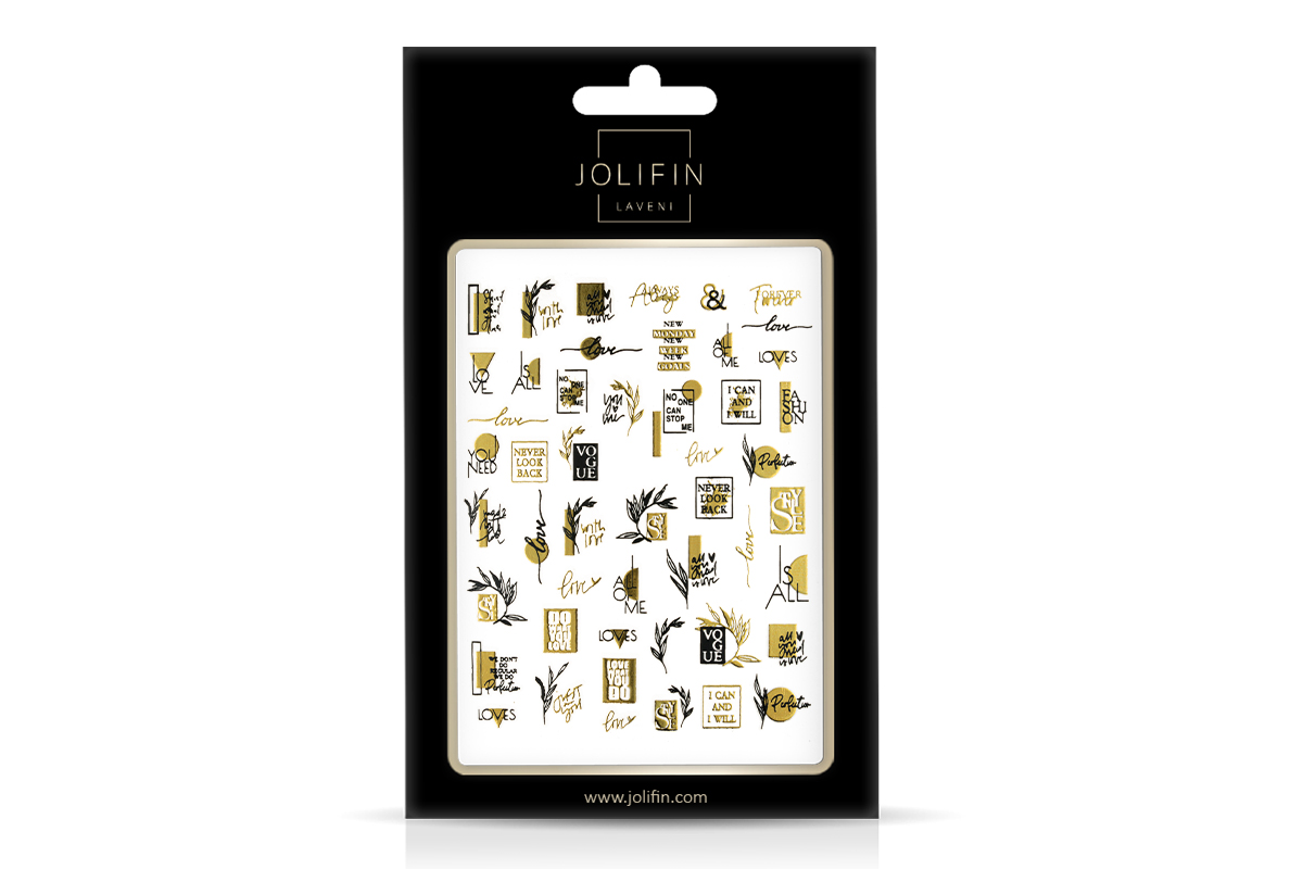 Jolifin LAVENI XL Sticker - Gold 48
