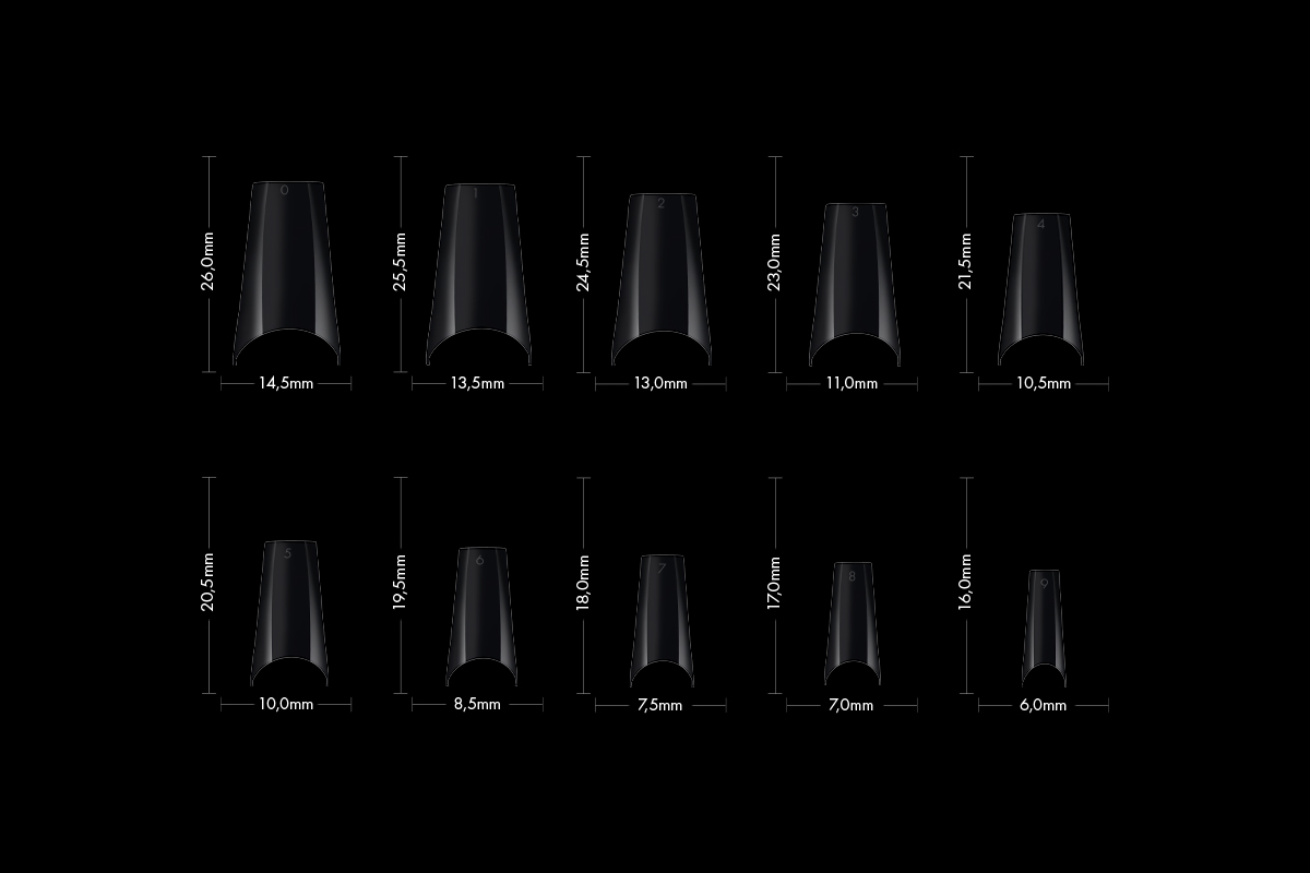 Jolifin 100er Tipbox Extreme Pinch - clear