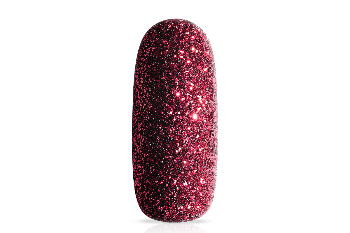 Jolifin Glitterpuder - black cherry