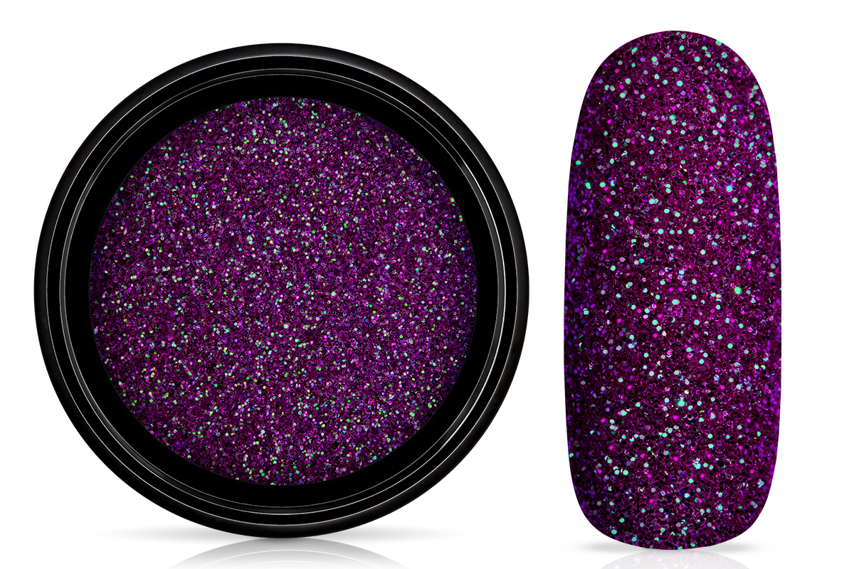 Jolifin LAVENI Chameleon Glitter - magenta smaragd